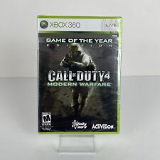 New ListingCall of Duty 4: Modern Warfare Xbox 360 2008 Game Of The Year Edition New Sealed