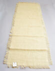 Ivory Jute Burlap Table Runner 20x70 inches with Fringe