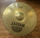 Vintage Sabian 16” Crash Ride 80’s Hollow Block Logo Cymbal