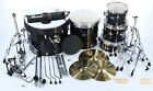 New ListingPearl Roadshow RS525SC/C 5-piece Complete Drum Set with Cymbals - Jet Black