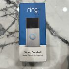Ring 1080p HD Wireless Video Doorbell - Satin Nickel - 2ND GEN. -New-