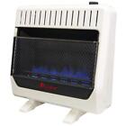 Blue Flame Heater 30,000 BTU Vent Free Dual Fuel (NG or LP) Base Feet T-Stat