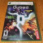 Qubed (Microsoft Xbox 360, 2009) - COMPLETE CIB Manual and Case Read Desc