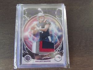 BAILEY ZAPPE 2022 PANINI ELEMENTS ROOKIE PATCH RC CARD #9/54 4 COLORS