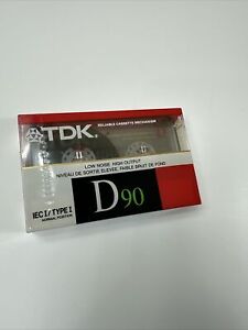 Vintage TDK D90 Cassette Tape Sealed