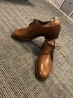 Luciano Barbera NWOB Men’s Derby Shoes  Brown Leather  Size 41.5  (US 8.5)