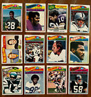 New ListingNFL Vintage Lot 12 Football Cards 1977 Topps VG+ with Stars and HOFers