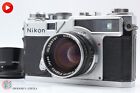 [ Near MINT w/ Hood] Nikon SP 35mm Film Camera w/ Nikkor-S.C 5cm f1.4 From JAPAN