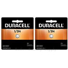 2 1/3N Duracell 3V Lithium Batteries ( 1/3 N, CR11108, 2L76, Photo )