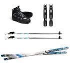 Whitewoods WHITETAIL (Metal Edge) Backcountry Cross Country NNNBC Ski Package