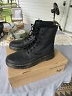 Dr. Martens Air Wair Men's Combs Leather Lace Up Casual Black Boots Size US 13