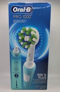Oral-B Pro 1000 Rechargeable Toothbrush with Handle Charger & Brush Head