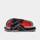Men's Jordan Hydro 4 Retro Slide Sandals Black/Fire Red/Cement Grey 532225 060
