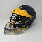 Cascade Men's Lacrosse Helmet Blue Gold M/L CLH2 Adjustable SPR Fit GAOLIE GUARD