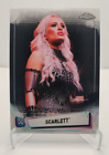2021 Topps Chrome WWE Base Card #95 Scarlett wrestling card