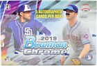 2019 Bowman Chrome Baseball Factory Sealed HTA Hobby JUMBO Box (Choice Box)