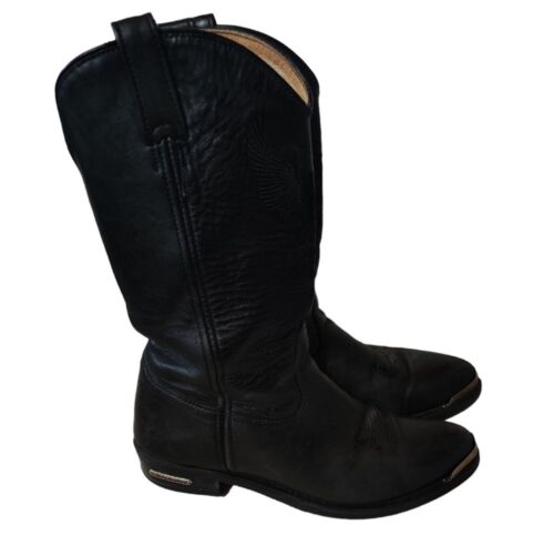 Harley - Davidson Leather Cowboy Boots