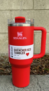 Stanley Stainless Steel 40oz Quencher Tumbler Target Exclusive Red valentines