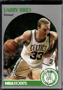 1990 Hoops Team Night Boston Celtics #NNO Larry Bird Ex+