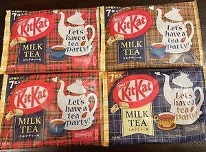 Japanese Milk Tea Flavored KitKats, 2 bags, 14 Total Pieces. Ships FREE