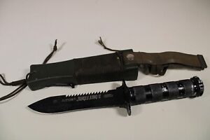 Aitor Jungle King II Fixed Blade Knife with Sheath Made in Spain Complete.