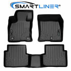 SMARTLINER Custom Fit Floor Mats 2 Row Liner Black 2021-2024 Ford Bronco Sport (For: 2021 Ford Bronco Sport)