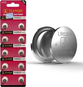 10 Pack *2026* AG4 Battery 377A SR626SW LR66 LR626 1.5V Button cell watch remote