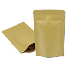 Kraft Paper Aluminum Foil Stand Up for Zip Bags Package Lock Mylar Food Pouches