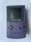 Nintendo Game Boy Color Grape Purple Handheld System - Tested And Working