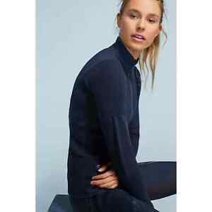 Adidas Stella McCartney x Anthropologie Navy Blue Run Knit Jacket Full Zip XS