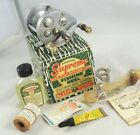 Old Vintage PFLUEGER SUPREME No. 1573 Casting Reel + Box + Oil Bottle + Extras