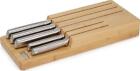 Joseph Elevate Steel Knives Bamboo Store 5-piece Knife Set with In-drawer Tray