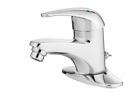 Watts P1070PW Lavsafe Thermostatic Faucet With Deck Plate & Pop-Up Waste
