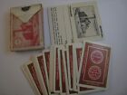 New ListingC.1900 PLAYING CARDS , ' OLD RUBBER ' ,  COMPLETE 53 NICE