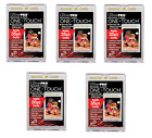 (5-Pack) Ultra Pro GOLD ROOKIE 35pt UV One Touch Magnetic Trading Card Holder