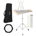 GLARRY 32 Notes Percussion Glockenspiel Bell Kit Xylophone Instrument Set wit...