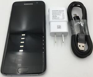MINT - Samsung Galaxy S7 Edge SM-G935U 32GB Black AT&T T-Mobile Verizon Unlocked