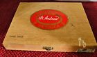 Vintage St. Andrew Wooden Cigar Box With Insert Jamaica Tobacco Co. 9