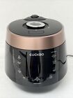 CUCKOO CRP-P0609S | 6-Cup (Uncooked) Pressure Rice Cooker |  Black/Copper