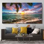 Seascape Wall Pictures Landscape Beach Sea Ocean Canvas Painting Wall Art Poster