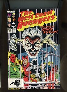 West Coast Avengers Marvel #34 in Near Mint condition CB-6