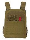 VISM Laser Cut Kangaroo Plate Carrier Vest 2XL-3XL for 11x14 plate Tactical TAN