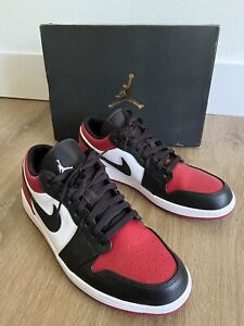 Nike Air Jordon 1 Low Gym Red, White Black Men’s 12 Shoes - Worn Once
