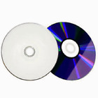 15 Pcs Blank DVD-R 16X 4.7GB White Inkjet Hub Printable Disc +15 Paper sleeve