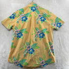 Tommy Hilfiger Mens Size L Floral Slim Fit Short Sleeve Casual Shirt