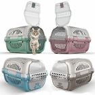 Large Cat Carrier Box Puppy Portable Pet Transporter Cage Vet Safe Travel Crate