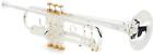 Stomvi 5330 Elite 250 Bb Trumpet - Silver-plated with Gold Trim