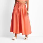 Women's Linen Tie-Front Maxi Skirt - Future Collective™ with Jenny K. Lopez