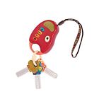 - FunKeys- Pretend Play- Toy Keys For Toddlers and Babies Red- 10 Months +