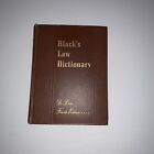 BLACK'S LAW DICTIONARY - 4th Ed, 1957 De Luxe Edition - Excellent Condition